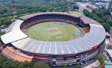 M.Chinnaswamy Stadium .